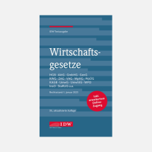 idw-Wirtschaftsgesetze