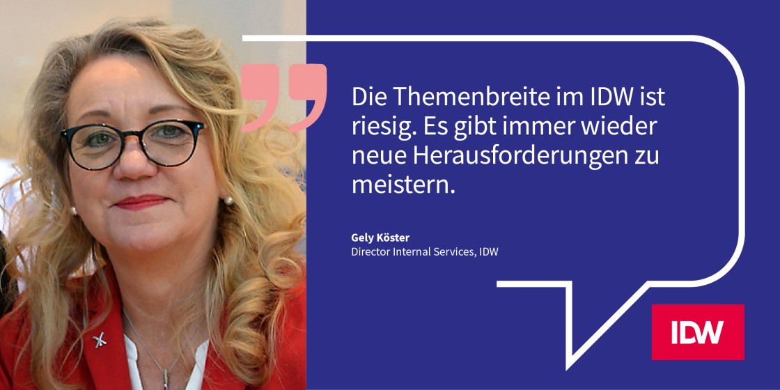 Karriere-Zitat Gely Köster