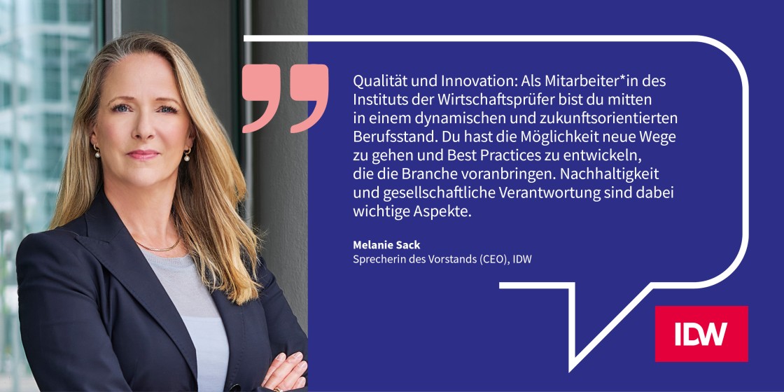 Karriere-Zitat Melanie Sack