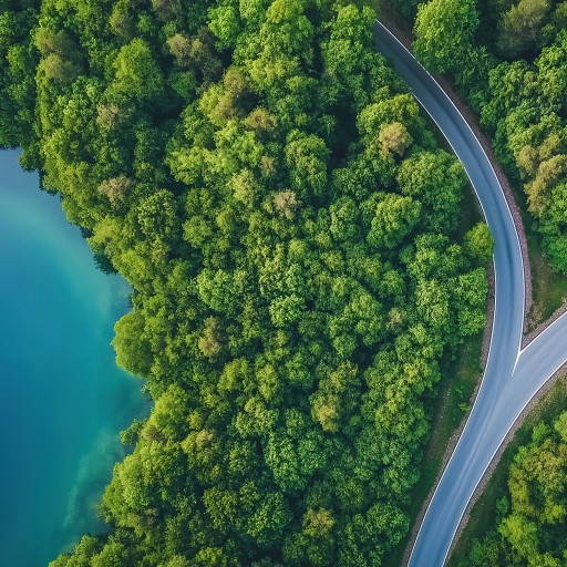 Straße Natur