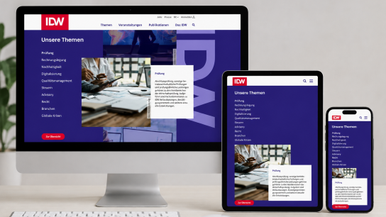 Neue IDW Website